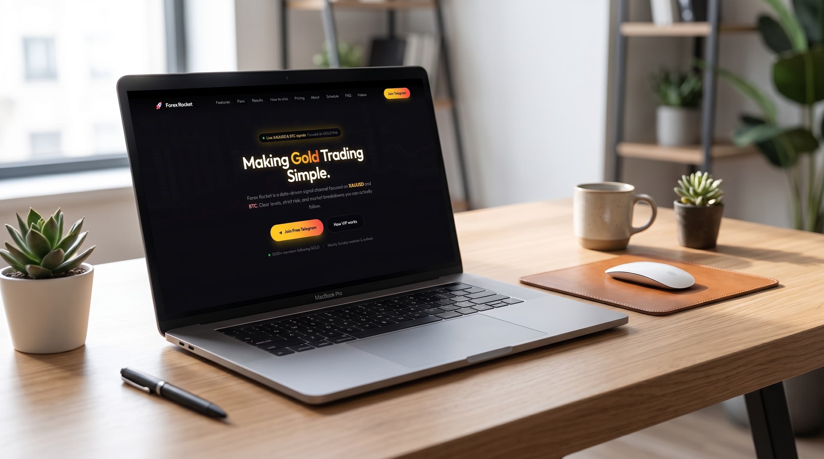 Trading Community Landing